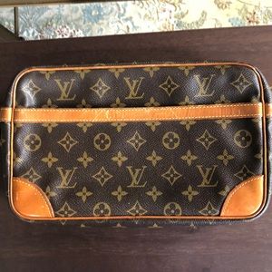 LV Travel Monogram Cosmetic bag Authentic